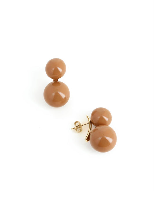Orecchini Bubble Mocha